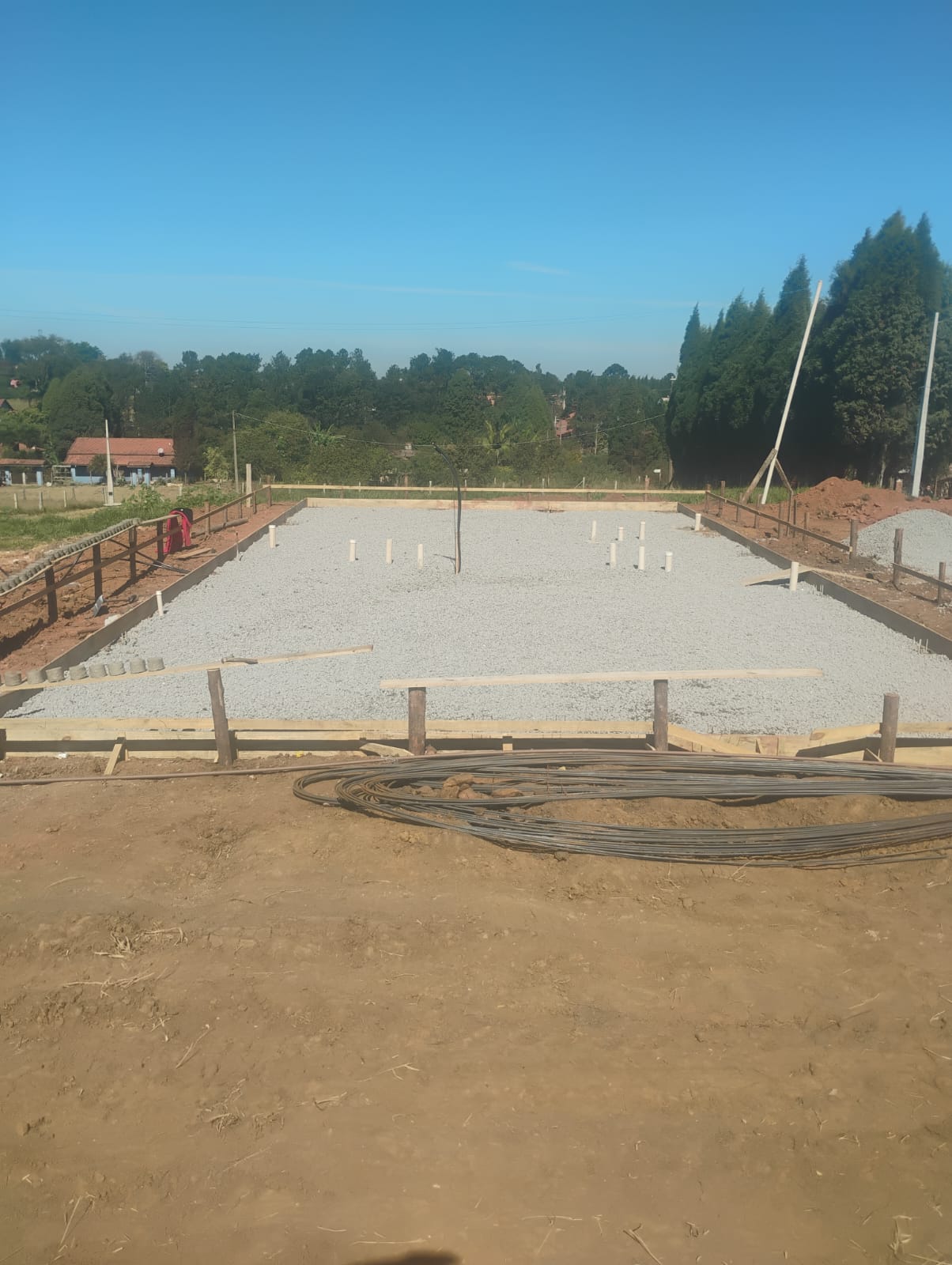 Obra concluída em Embu-Guaçu, SP